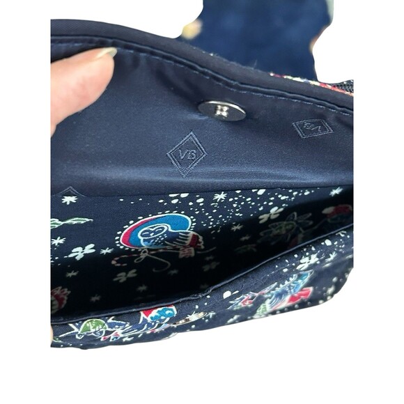 Vera Bradley Iconic RFID All In One CrossbodyHoliday Owls Retired 2018 MSRP $64 - Picture 4 of 6